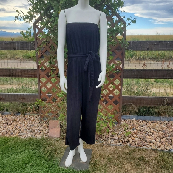 NWT Cosmic Beauty Black Tube Top Women's Jumpsuit Size Large - Picture 6 of 16
